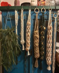 macramé fruithanger